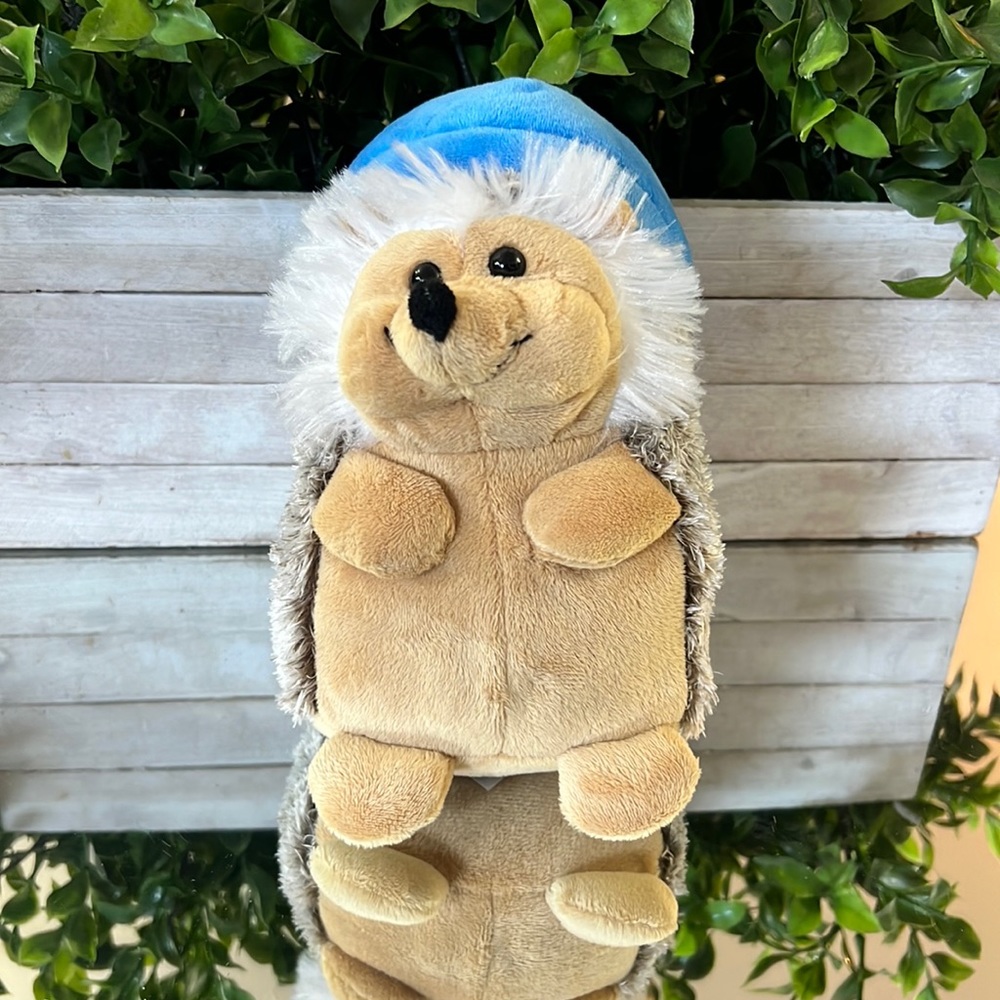 Cute porcupine plush